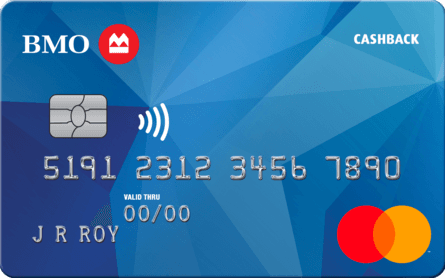 BMO CashBack® Mastercard®*