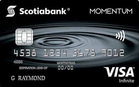 Carte Visa Infinite* Momentum® Scotia