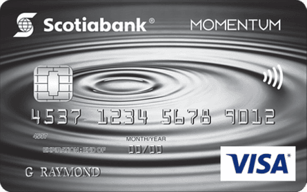 Scotia Momentum® Visa* card