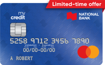 National Bank® mycreditᵀᴹ Mastercard® credit card