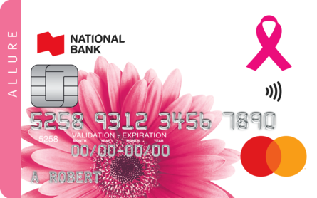 National Bank® Allure® Mastercard® credit card