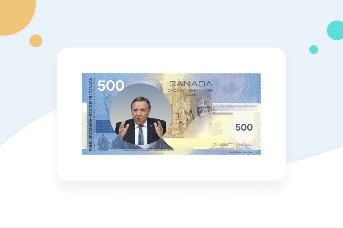 five hundred canadian doller