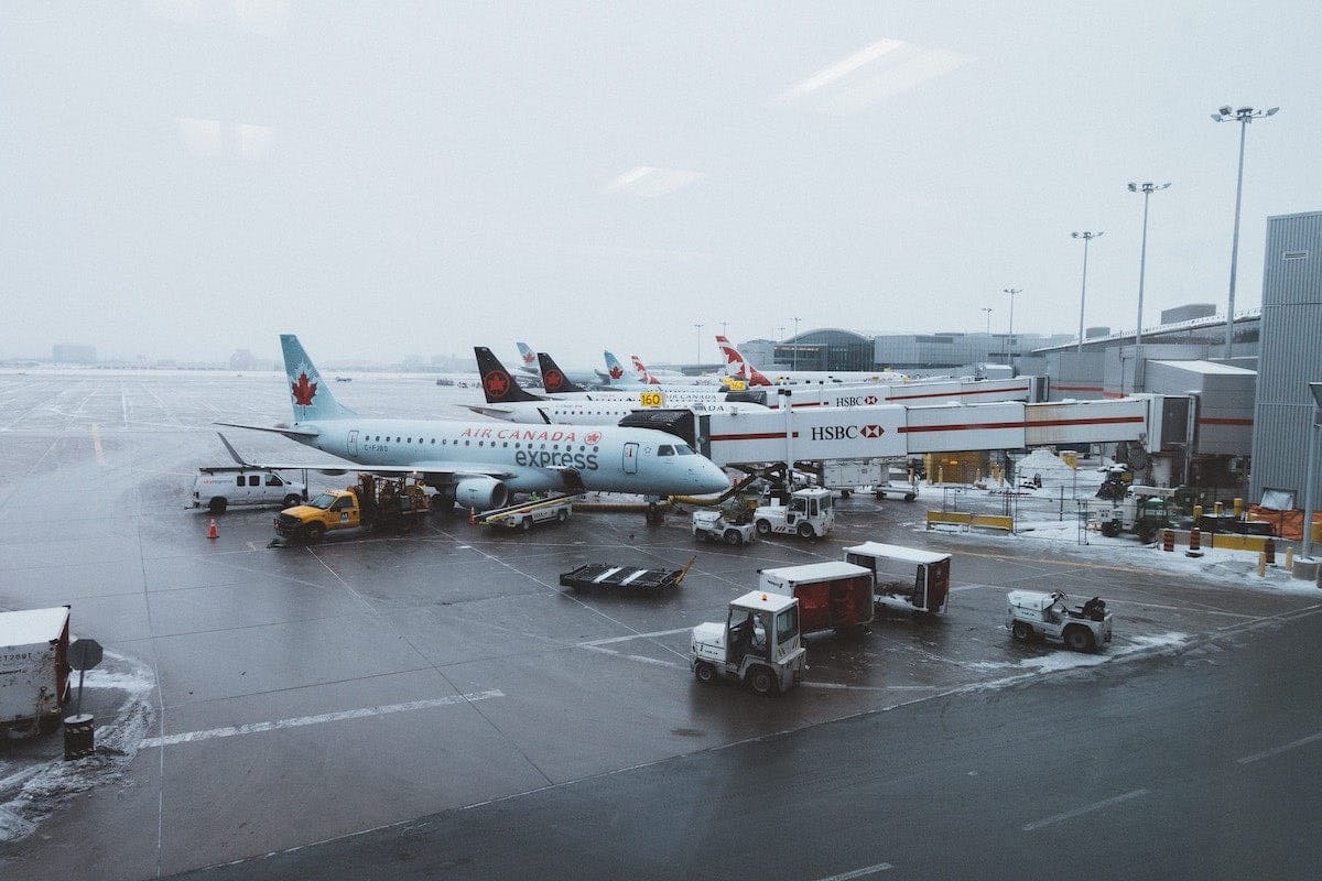 Air Canada's sleek new lounges at Toronto's airport offer a luxurious and comfortable space for travelers to relax and unwind.