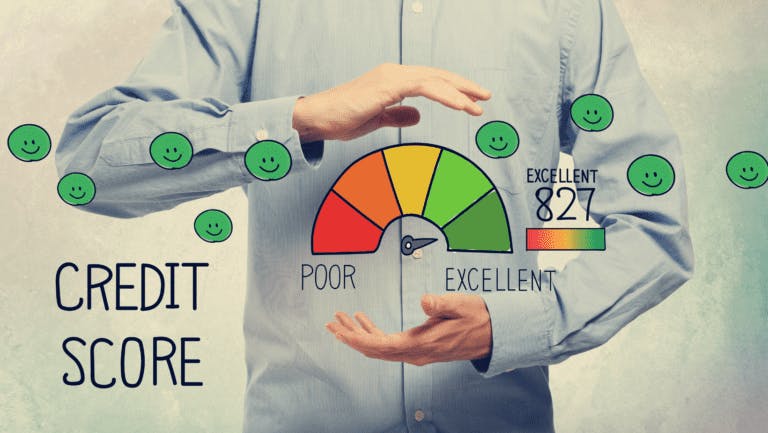 credit score meter