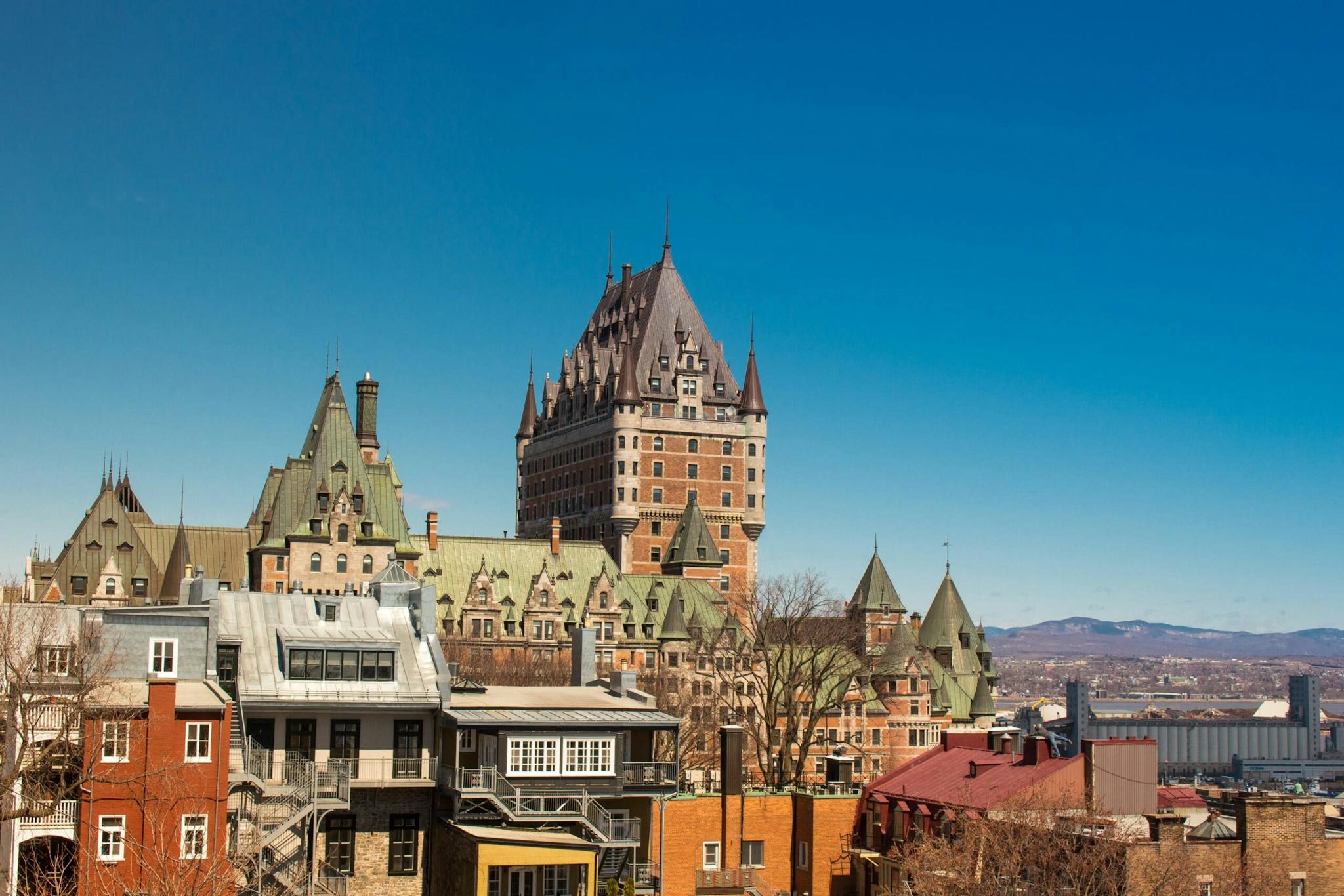 Stunning Quebec City with numerous buildings.