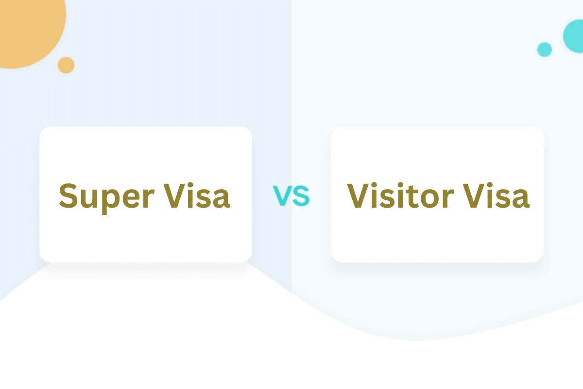 Super Visa vs Visitor Visa in Canada